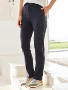 Baumwoll-Hose Extraweich Marine