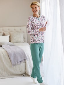 Moschino Pyjama in Weiß Damen Bekleidung Nachtwäsche Schlafanzüge 
