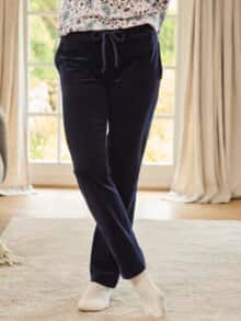 Nicki-Hose Kuschelweich Marine