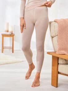 Edel-Unterhose Wolle-Tencel Puder