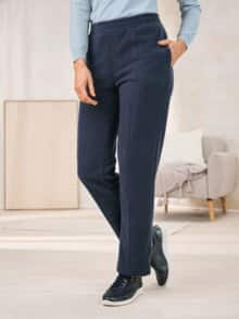 Edel-Fleece-Hose Extraleicht Marine