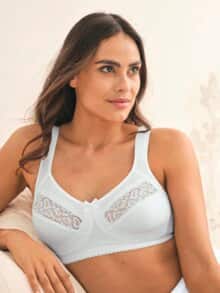 Entlastungs-BH Stütz-Cup Weiß