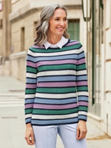 Strickpullover Jacquard Multicolor