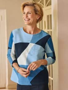 Rabe Ottoman Shirt Blau