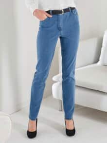 Komfortbund-Bequemjeans Light Blue