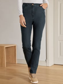 Komfortbund-Bequemjeans Dark Blue