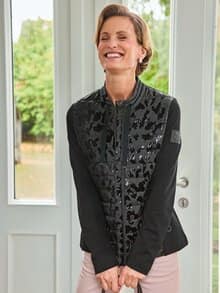 Rabe Leo-Leichtsteppjacke Schwarz