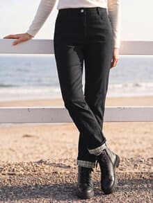 Zauberbund Thermojeans Black