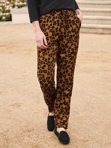 Viskose-Schlupfhose Leo Leo Muster