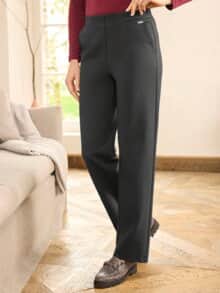 Marlene-Hose Bequemjersey Schwarz