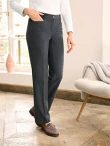 Flexbundhose Wolltouch Anthrazit