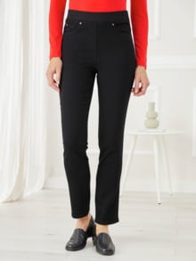Bequembundhose Powerstretch Schwarz