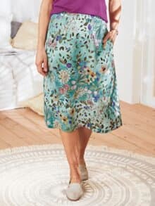 Sommer-Rock Luftig-leicht Lagune-Multi