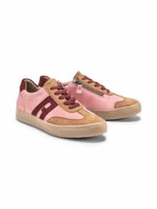 Hallux-Schnürer-Soft Rosa/ Braun