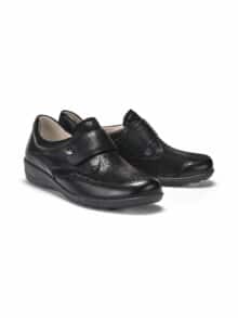 Hallux-Klettschuh Klassik Schwarz