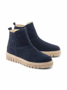 Leicht-Bootie Winterwarm Marine