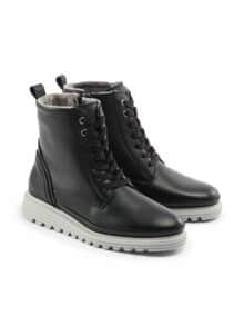 Hallux-Schnürbootie Comfort Schwarz