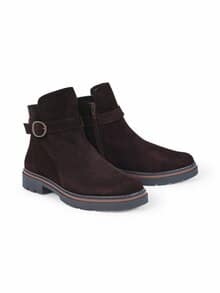 Hallux-Stiefelette Komfortleicht Braun
