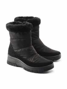 Aquastop-Stiefel Wetterfest Schwarz