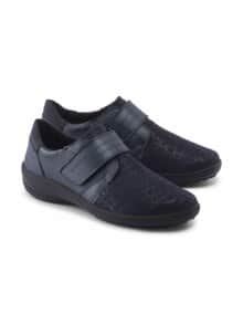 Hallux-Klettslipper Supersoft Blau