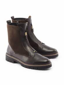 Hallux-Stiefelette Kuschelwarm Braun