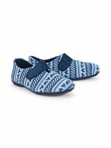 Varomed-Hallux-Klett-Pantolette Blau