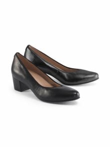Hallux-Pumps Softfußbett Schwarz