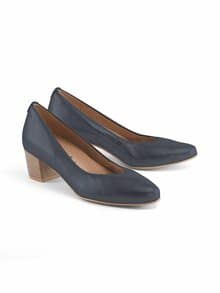 Hallux-Pumps Softfußbett Marine