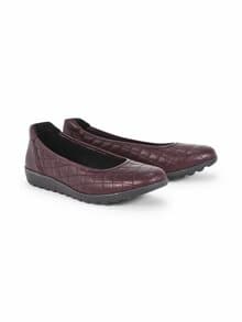 Hallux-Ballerina Karopolsterung Bordeaux