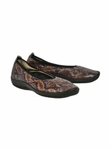 Hallux-Softslipper Animalprint Braun-Schwarz