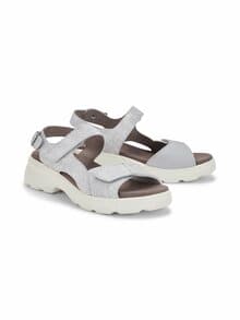 Hallux-Klett Sandale Superstretch Silber