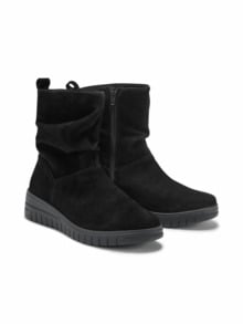 Hallux-Soft Stiefelette Luftpolster Schwarz