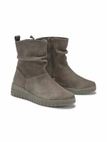 Hallux-Soft Stiefelette Luftpolster Taupe