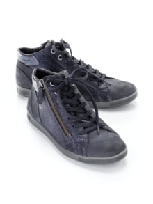 Reißverschluss-Sneaker Shiny high Reißverschluss-Sneaker Shiny high