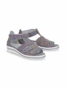 Waldläufer-Luftpolster-Sandale Rom Multicolor