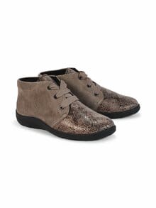 Hallux-Lupo Stiefelette Comfort Taupe