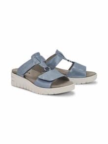 Klett-Pantolette T-Spange Hellblau