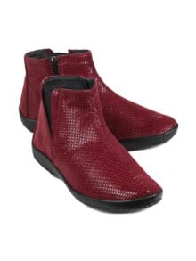 Hallux-Soft-Stiefelette Bordeaux