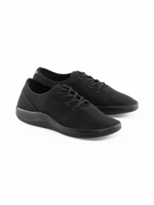 Hallux-Naturform Schnürer Soft Schwarz