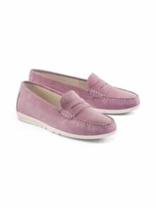Bequem-Mokassin Flexibel Flieder