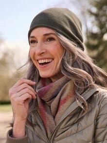 Baumwoll-Mütze Pure Line Khaki