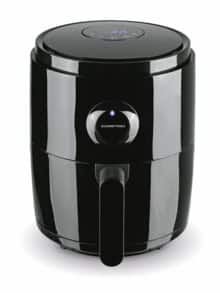 3in1-Heißluftfritteuse Schwarz