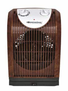 Express-Keramik-Heizlüfter Braun