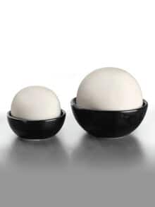 Luftbefeuchter Rondo Weiß-Schwarz