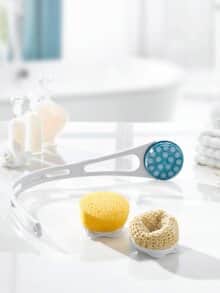 Ergonomisches Körperpflegeset Weiß