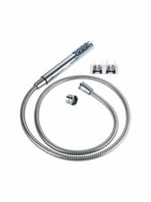 Waschbecken-Brause Silber