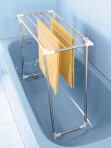 Wäschetrockner Silber