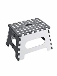 Klapp-Tritthocker Rutschfest Grau