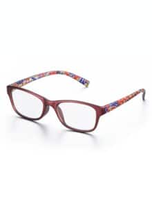 Fertiglesebrille Paisley Bordeaux