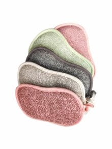 Mikrofaser-Reinigungsschwämme 5 St Pastell